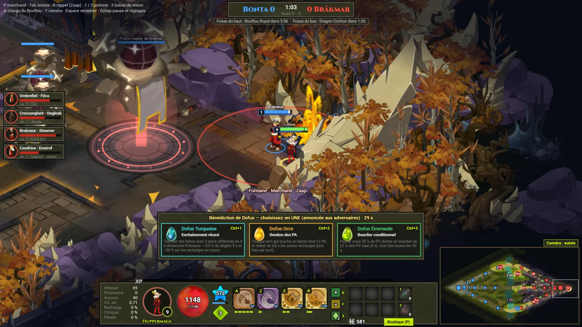 Choix du Dofus au niveau 9